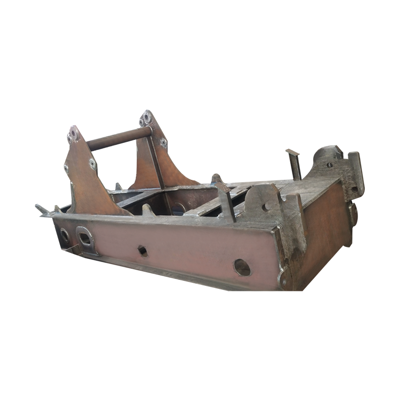 Crawler Crane Chassis Páirteanna Struchtúracha Cruach Carbóin
